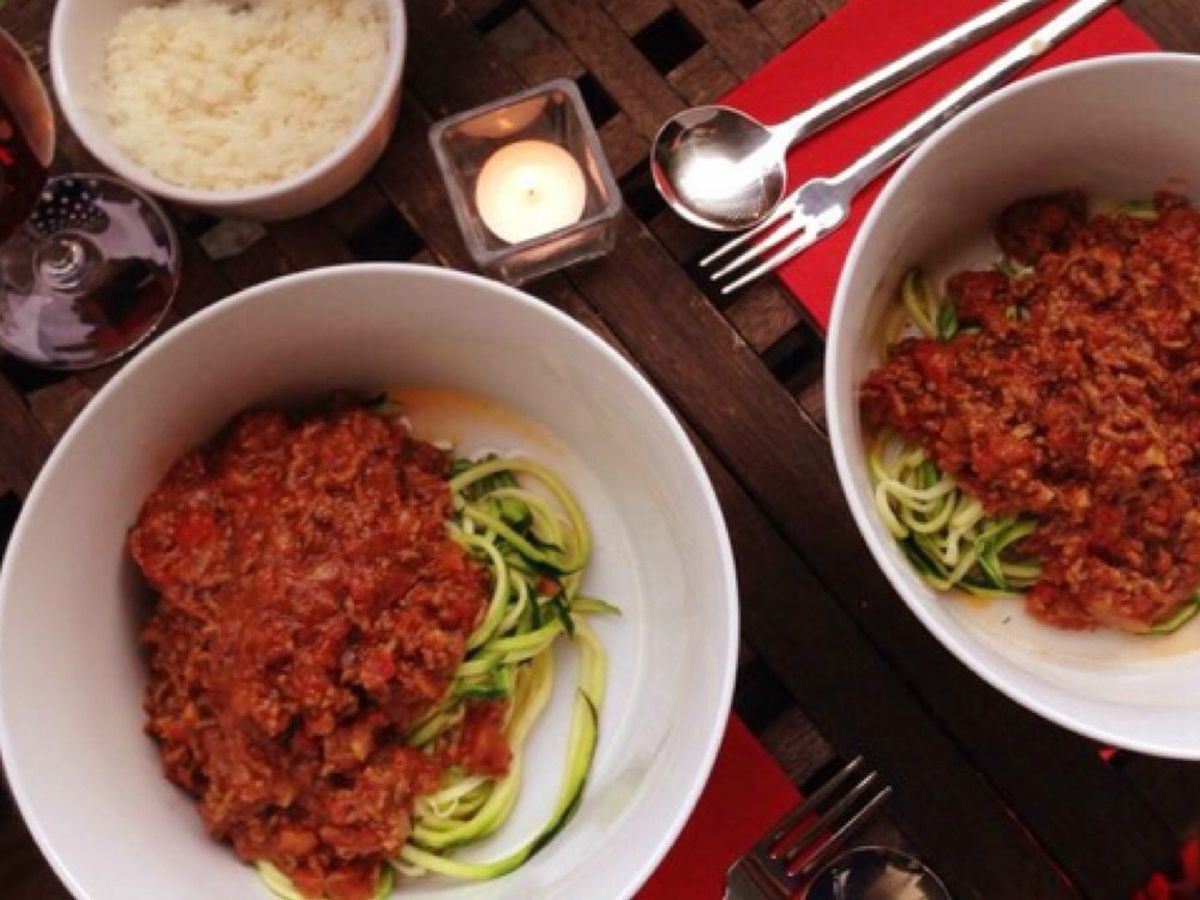 Zoodle Bolognese | Recipe | Kitchen Stories