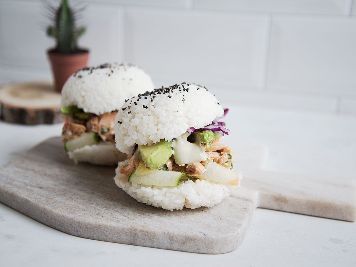 Sushi burger | Recipe | Kitchen Stories