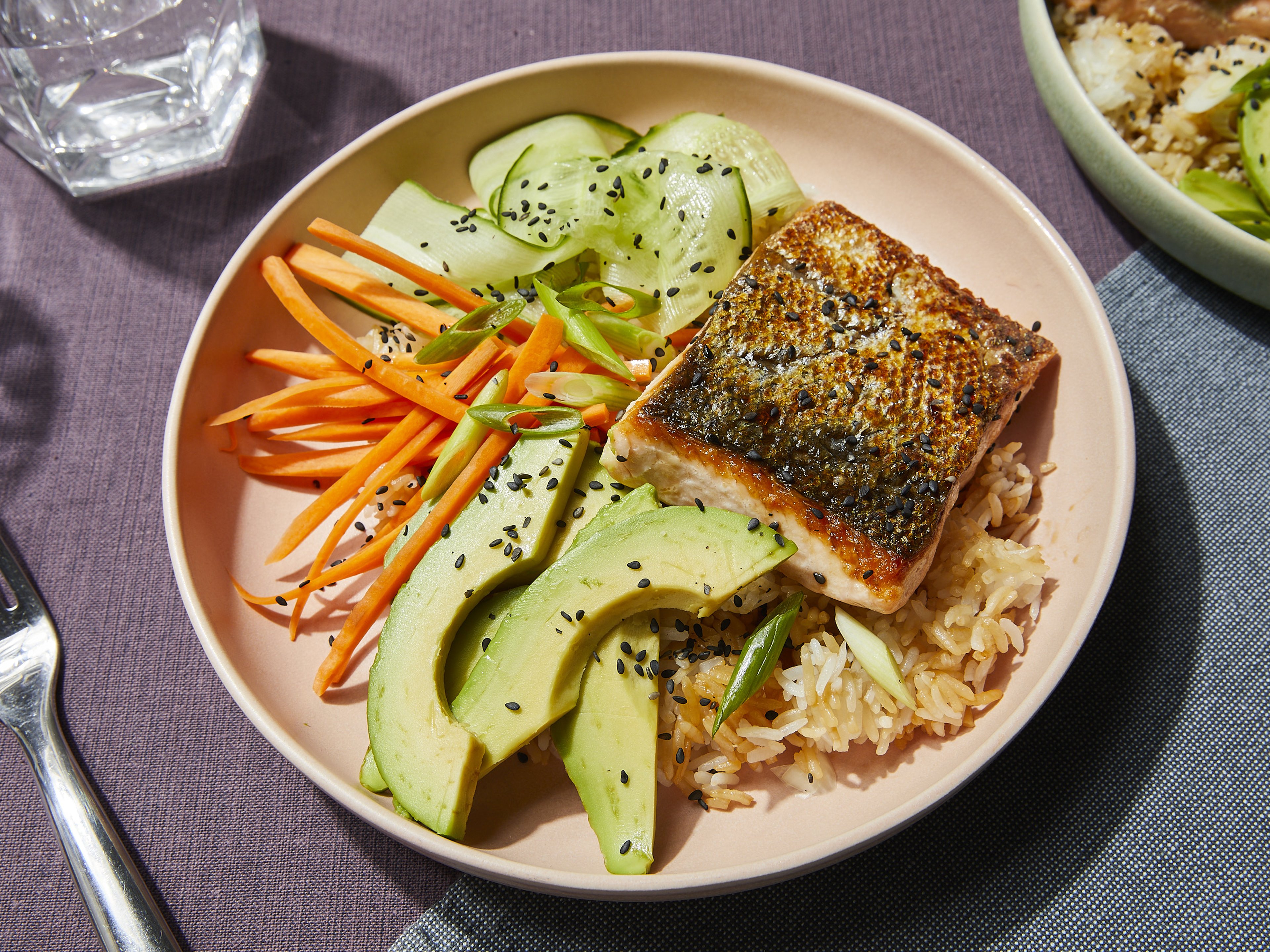 Salmon Rice Bowl