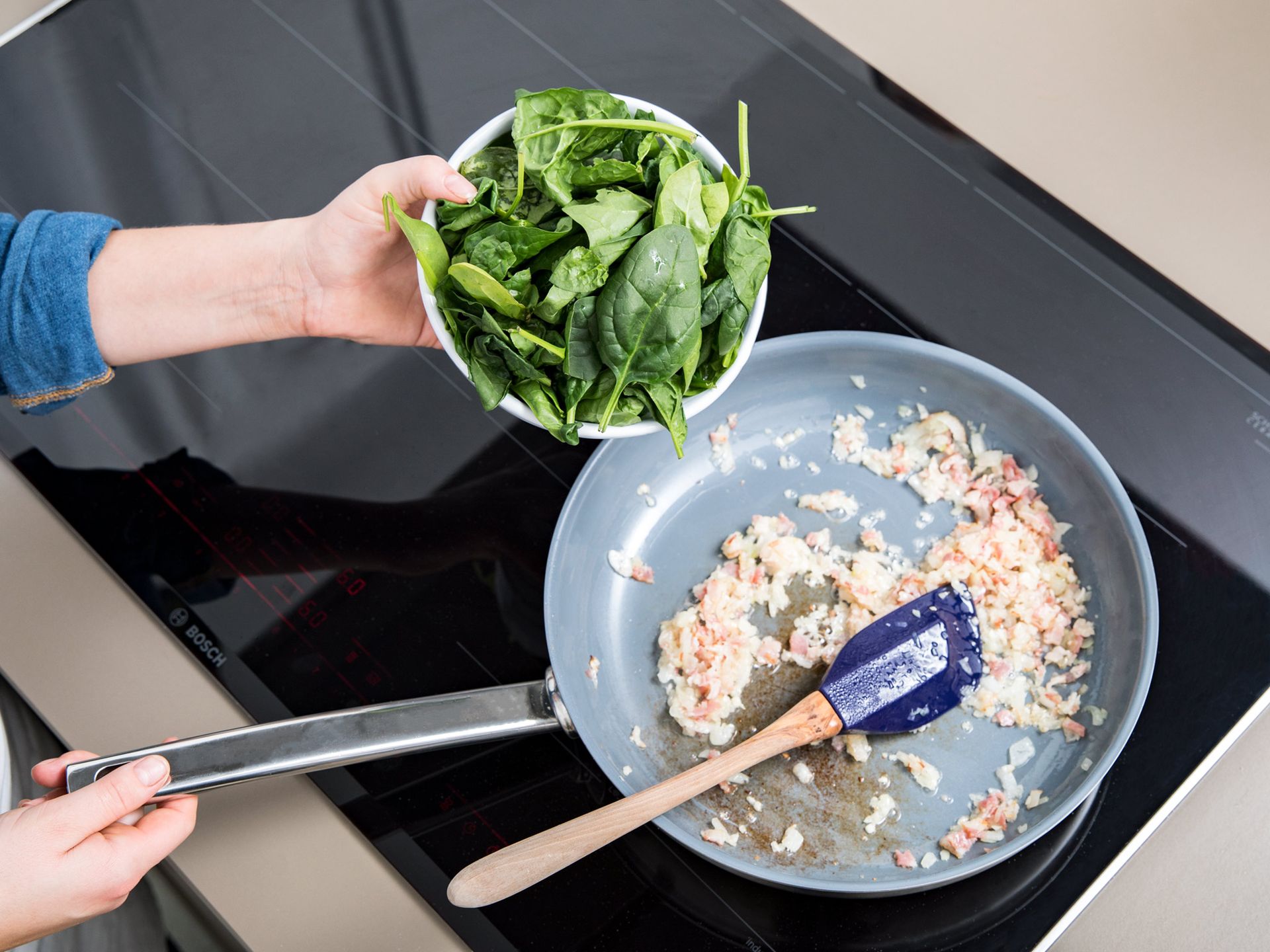 Sweet potato, spinach, and feta frittata | Recipe | Kitchen Stories
