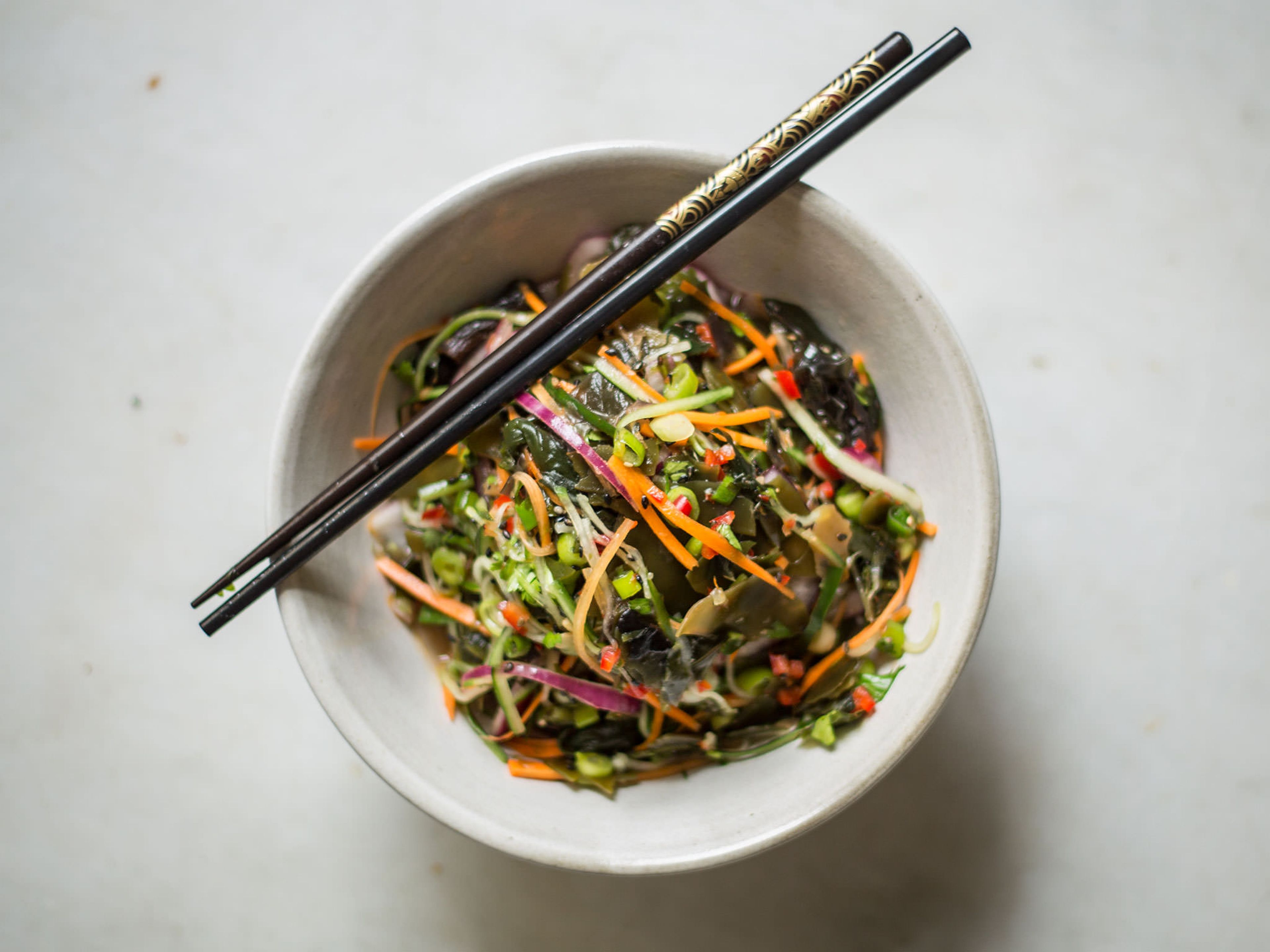 Japanese seaweed salad