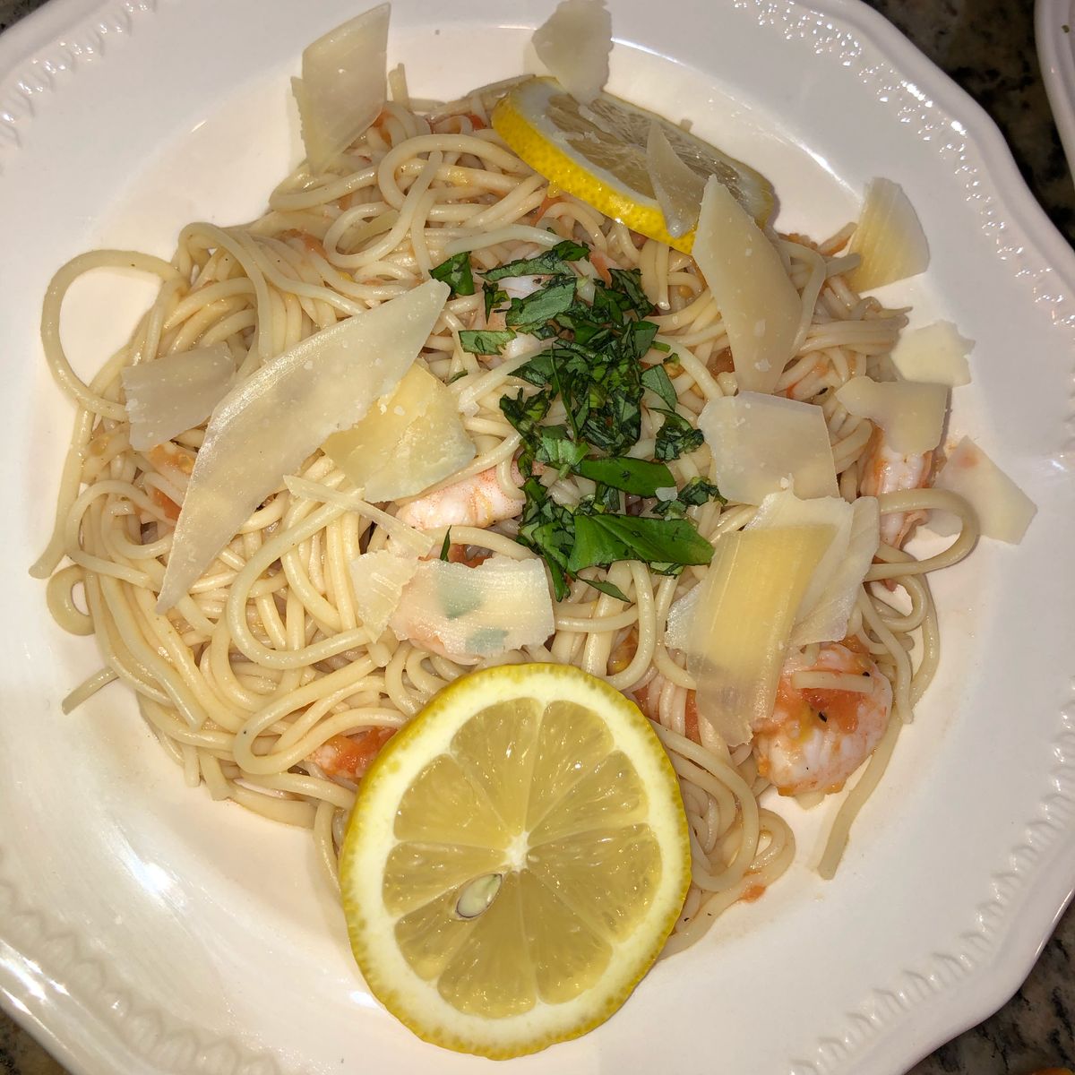 Summer shrimp linguine | Recipe | Kitchen Stories