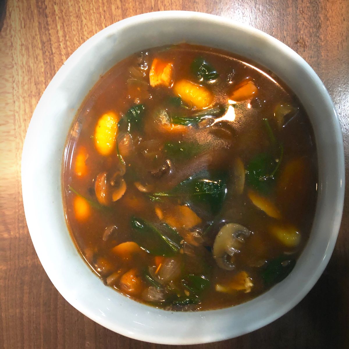 Chicken Mushroom Gnocchi soup for one | Recipe | Kitchen Stories