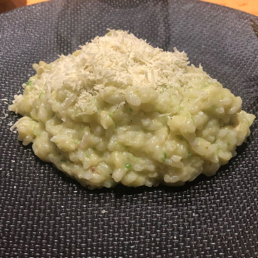 Field pumpkin risotto