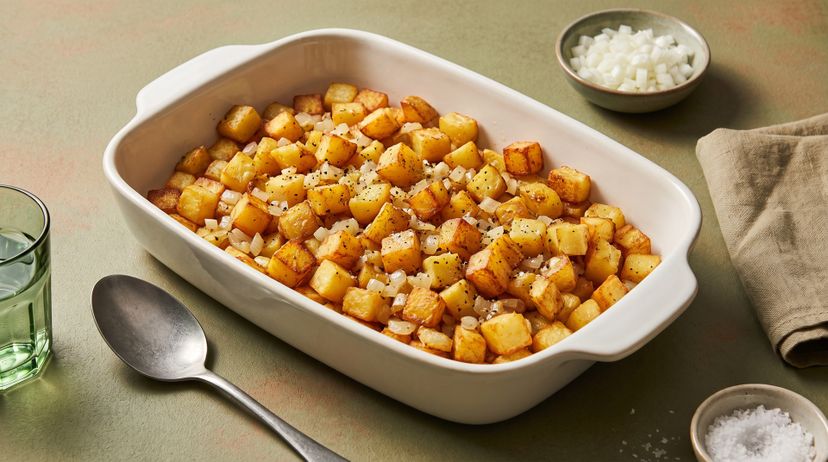 Knusprige Home Fries wie im amerikanischen Diner
