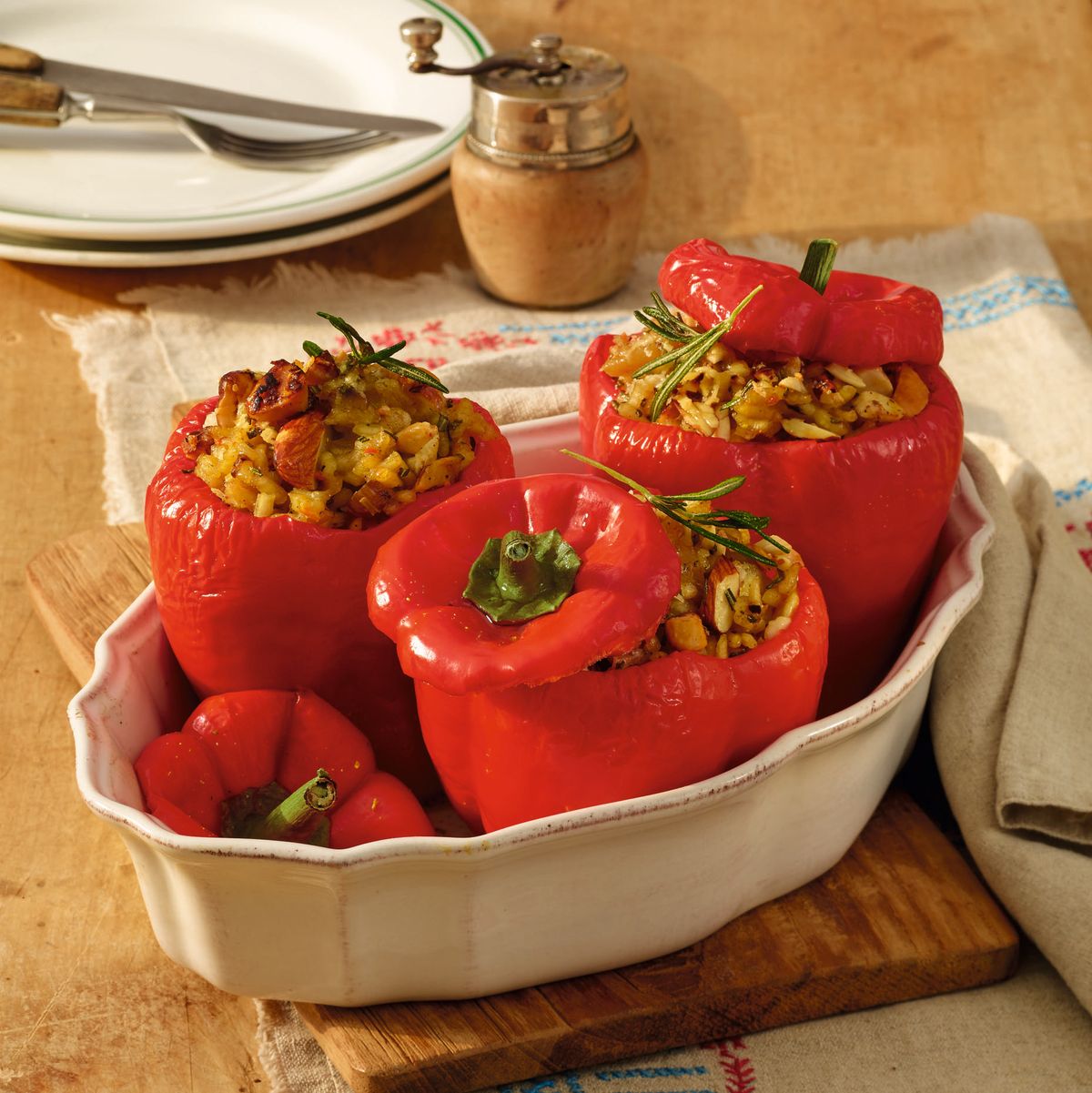 Wie Lange Muss Gefãƒâ¼llte Paprika In Den Ofen