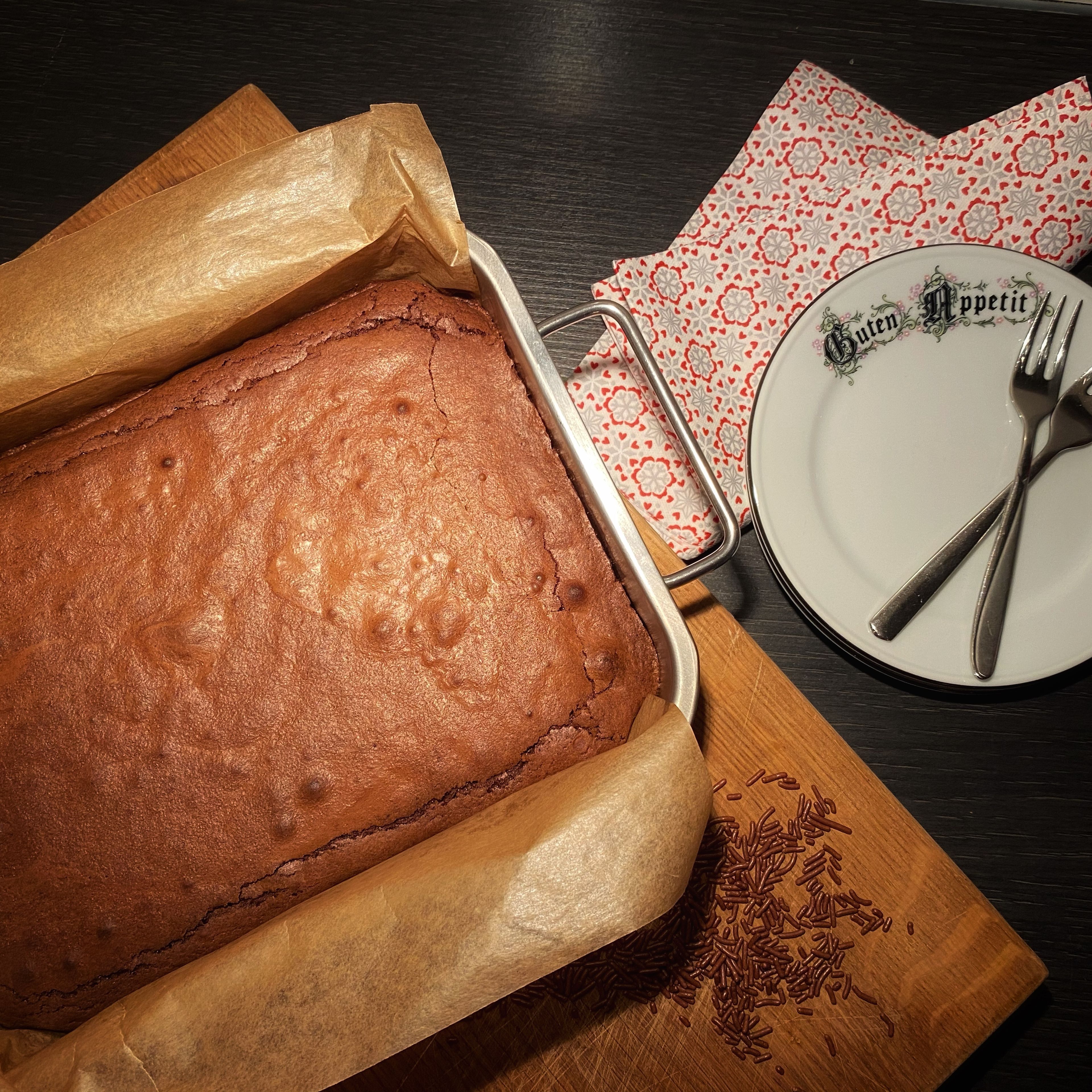 Saftiger Brownie gemacht mit dem Cookit
