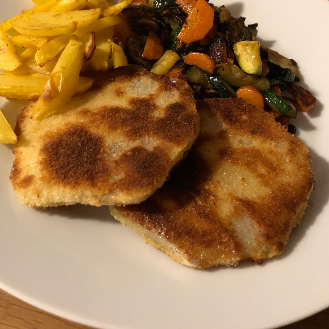 Kohlrabi-Schnitzel