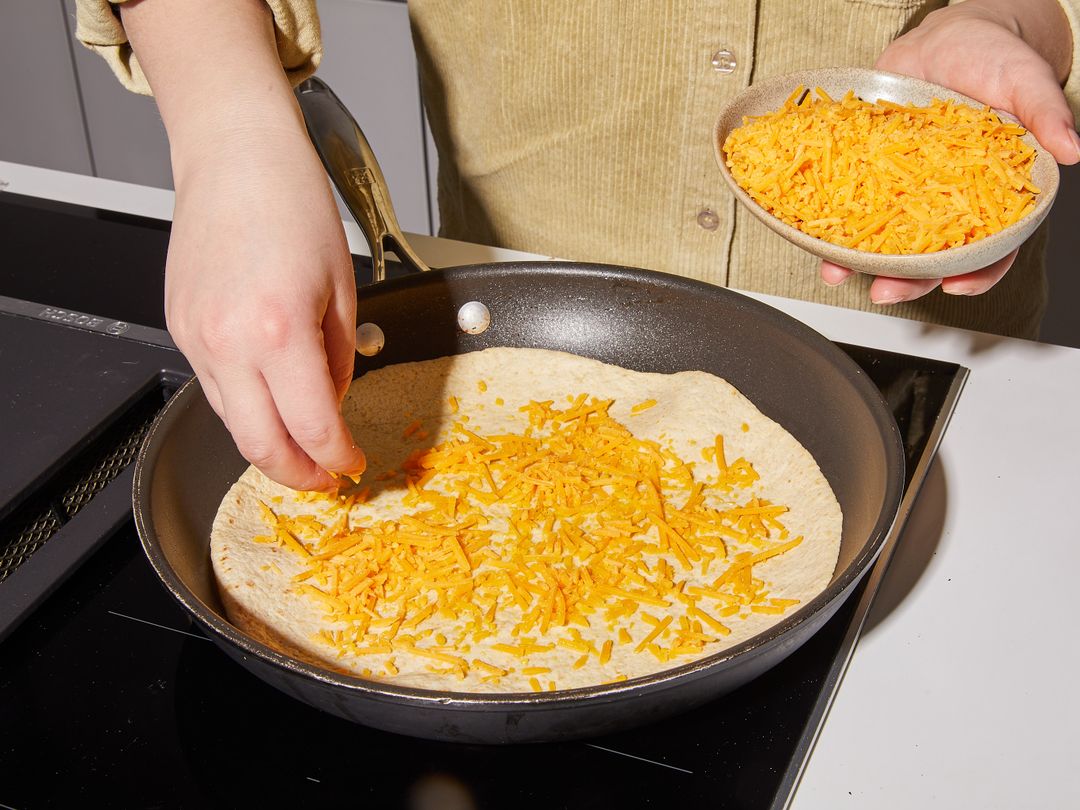 5-Zutaten Quesadillas mit Pilzen | Rezept | Kitchen Stories