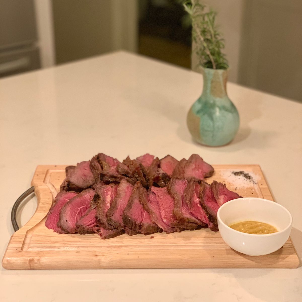 Roasted whole New York Strip | Recipe | Kitchen Stories