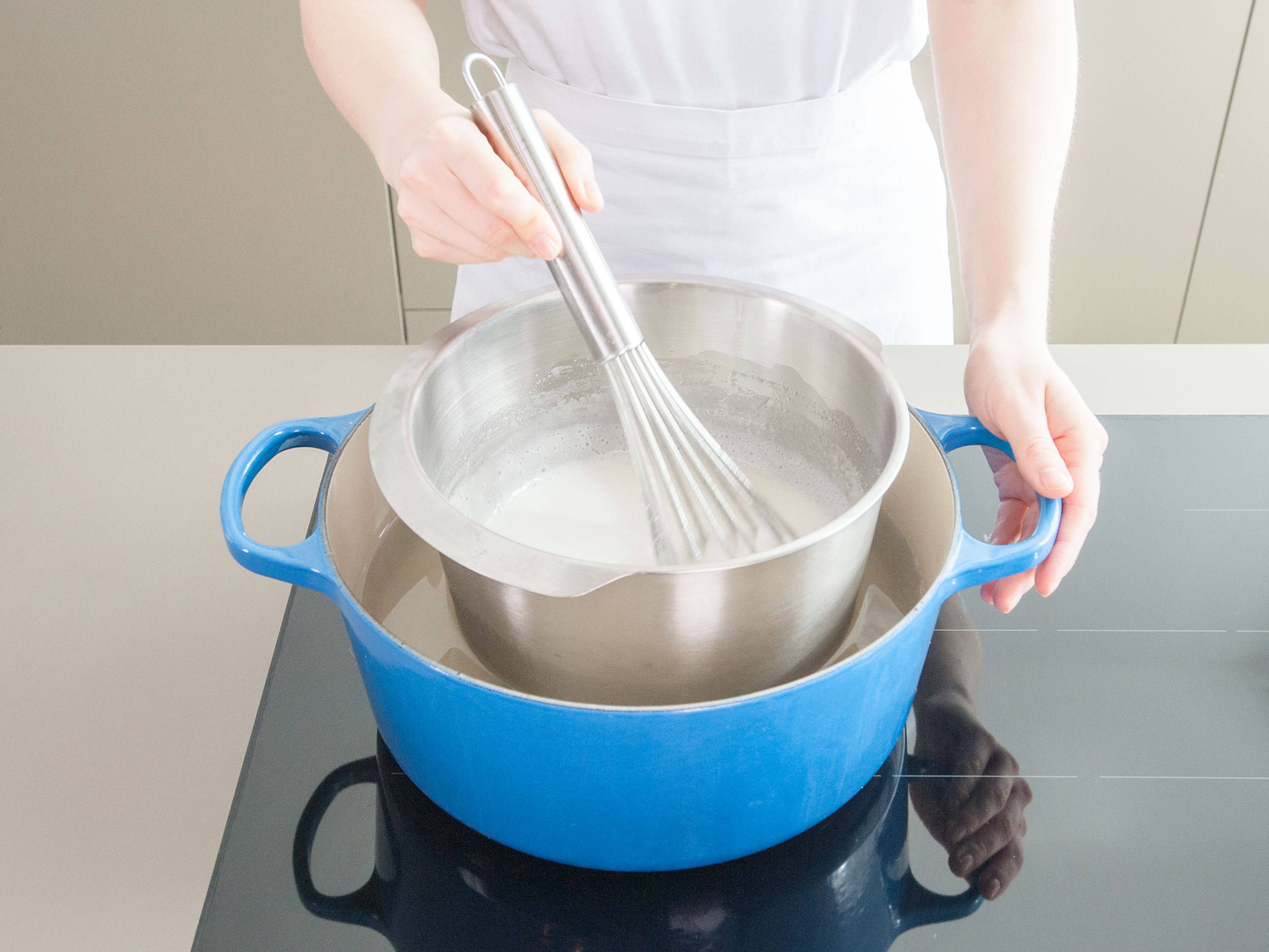 To make buttercream, fill pot with a few inches of water and bring to a slow simmer. In heat proof bowl or bowl of stand mixer, combine egg whites and sugar. Place bowl over pot of simmering water. Heat mixture, stirring constantly, until the mixture reaches 70°C/160°F or the sugar is completely dissolved. Transfer bowl to stand mixer or use hand mixer to beat egg whites, gradually increasing speed, until they form stiff peaks and bowl and meringue have cooled to the touch. With mixer running, add vanilla, then add butter gradually, until all is incorporated and buttercream is light and smooth. This can take time; continue to beat until it comes together. Make the buttercream recipe one more time. Store in airtight container if not using immediately, though fresh buttercream is best for decorating.