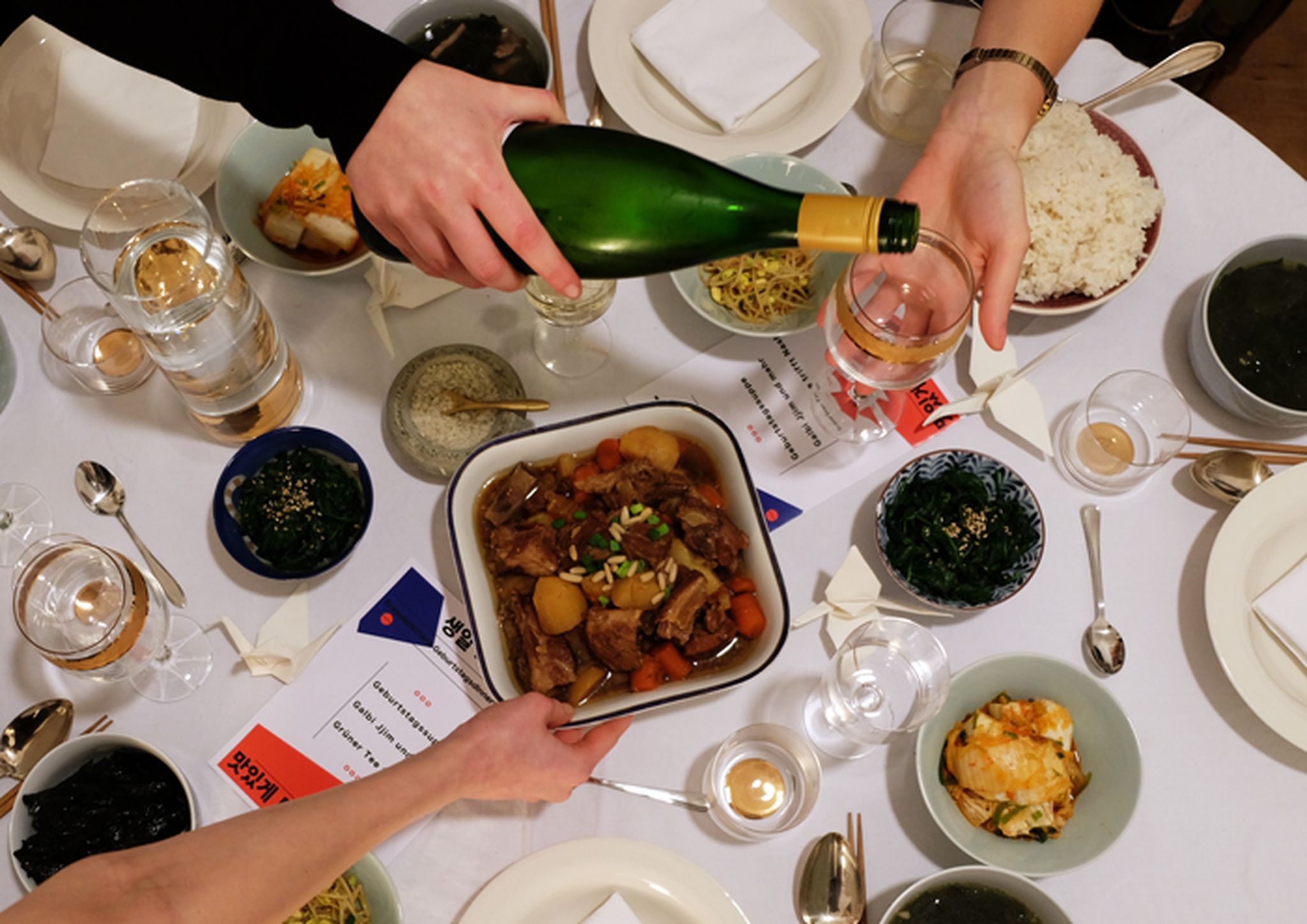 Galbi-Jjim (koreanische geschmorte Schweinerippen) | Rezept | Kitchen ...