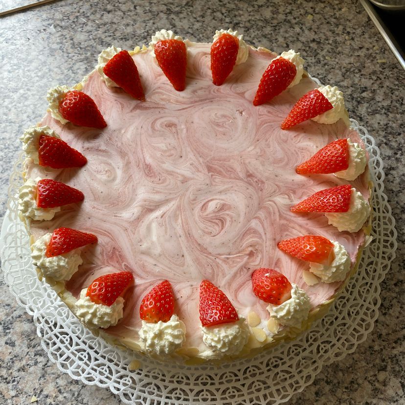 Erdbeertorte