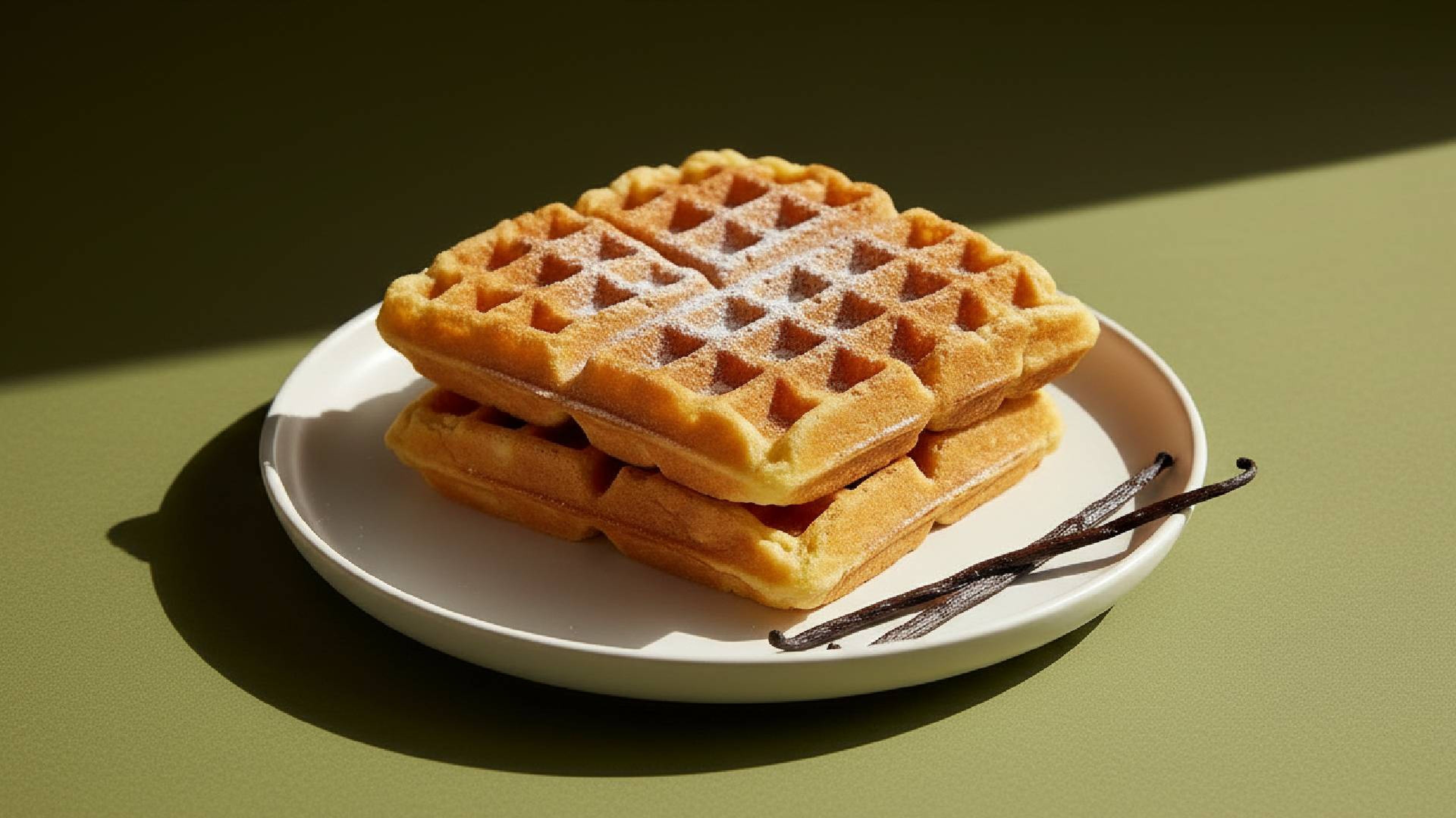 Fluffige Vanille-Joghurt-Waffeln für das perfekte Frühstück