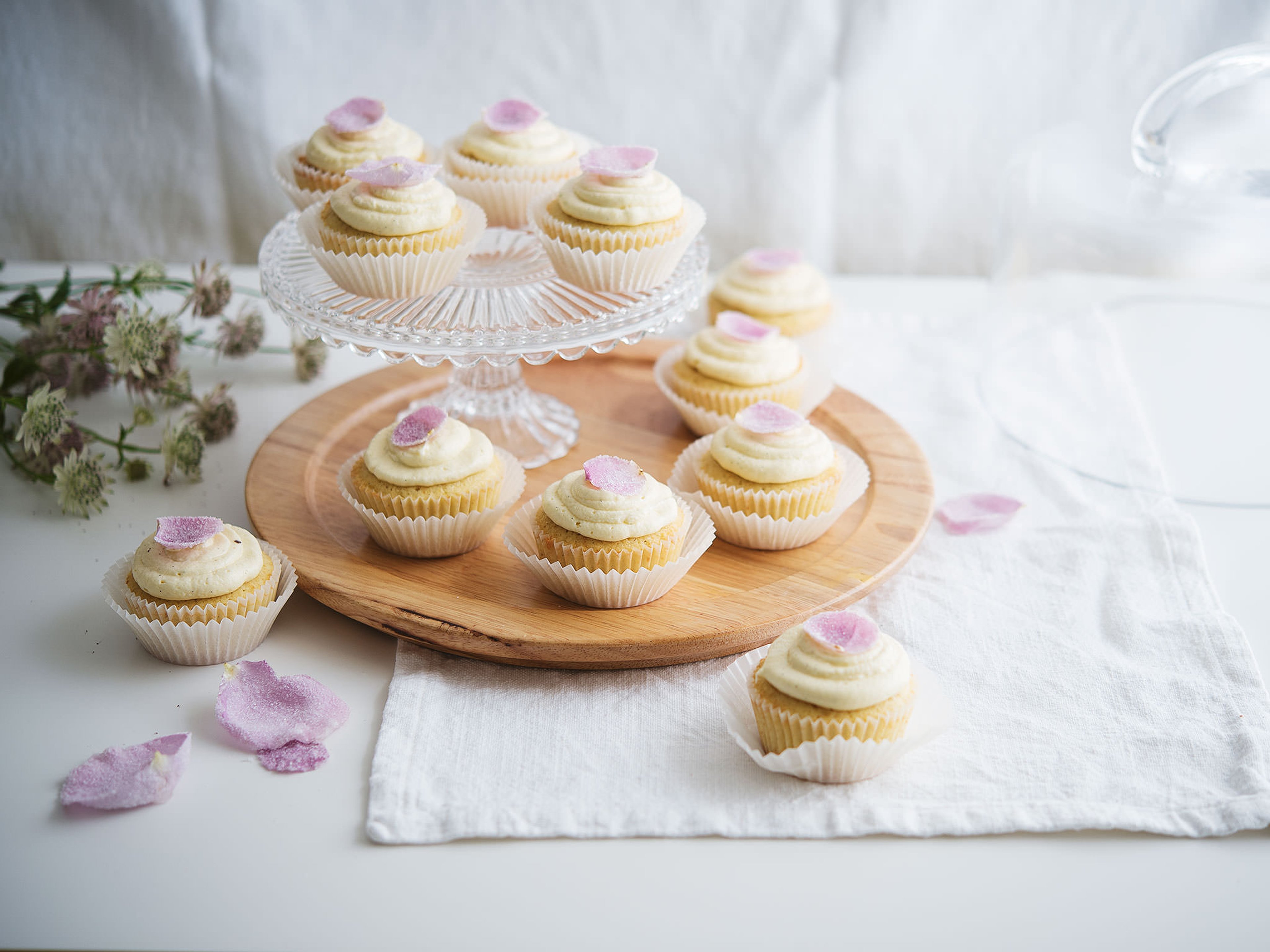 Wedding cupcakes