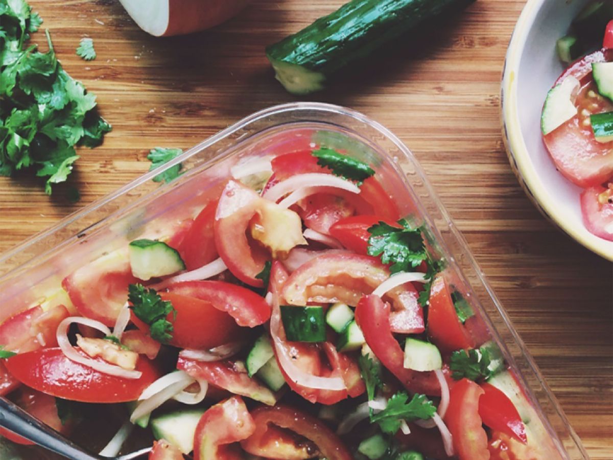 Mediterranean salad | Recipe | Kitchen Stories