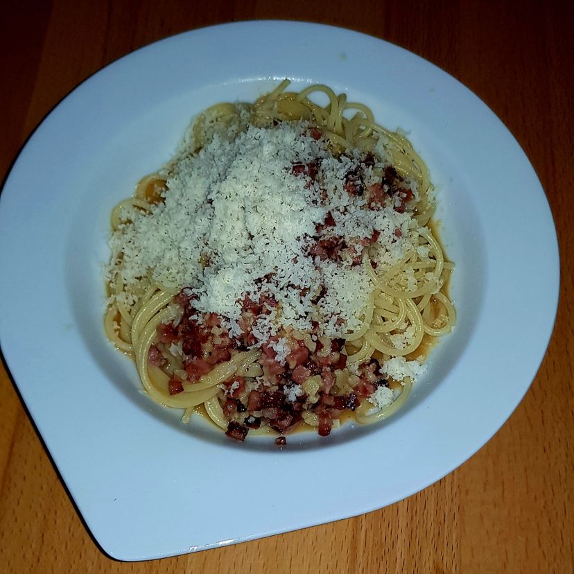 Spaghetti Carbonara original italienisch