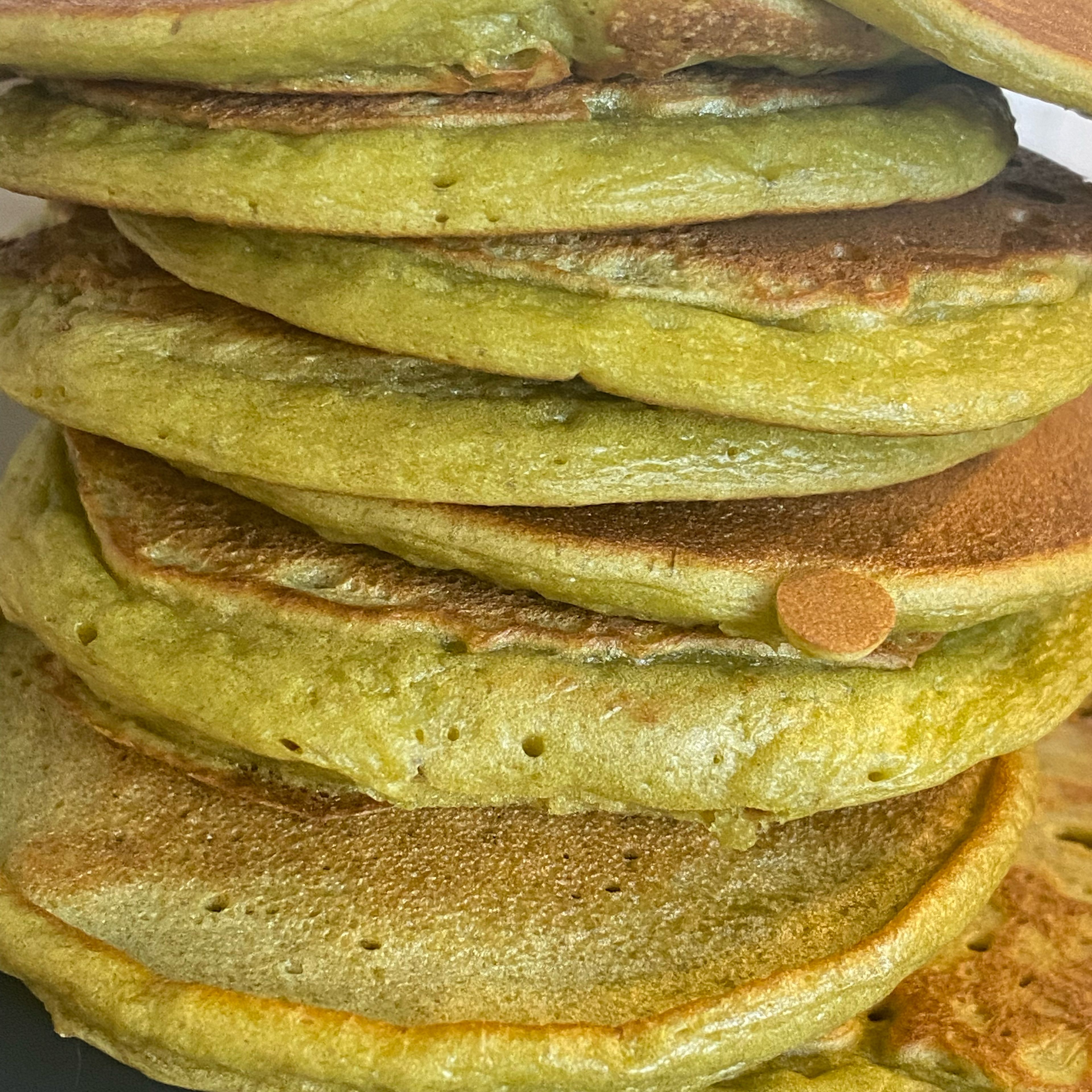 Matcha pancakes
