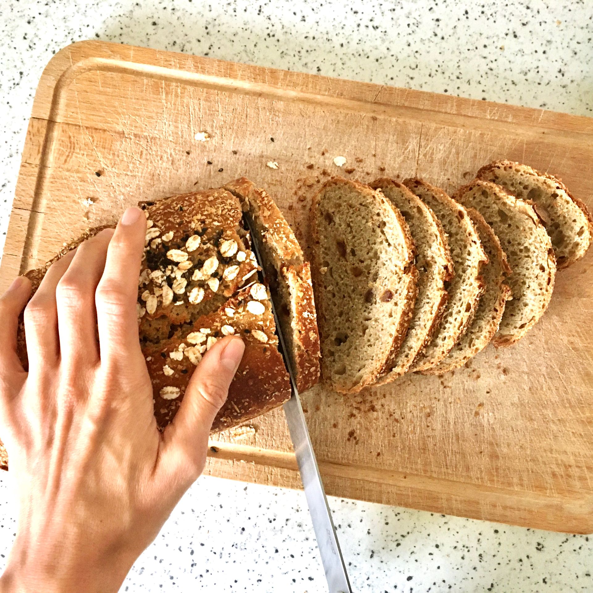 No Knead Oat & Date Bread Recipe Kitchen Stories