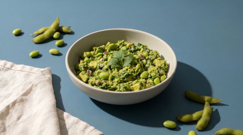 Edamame-Guacamole: ein energiegeladener Start in den Tag