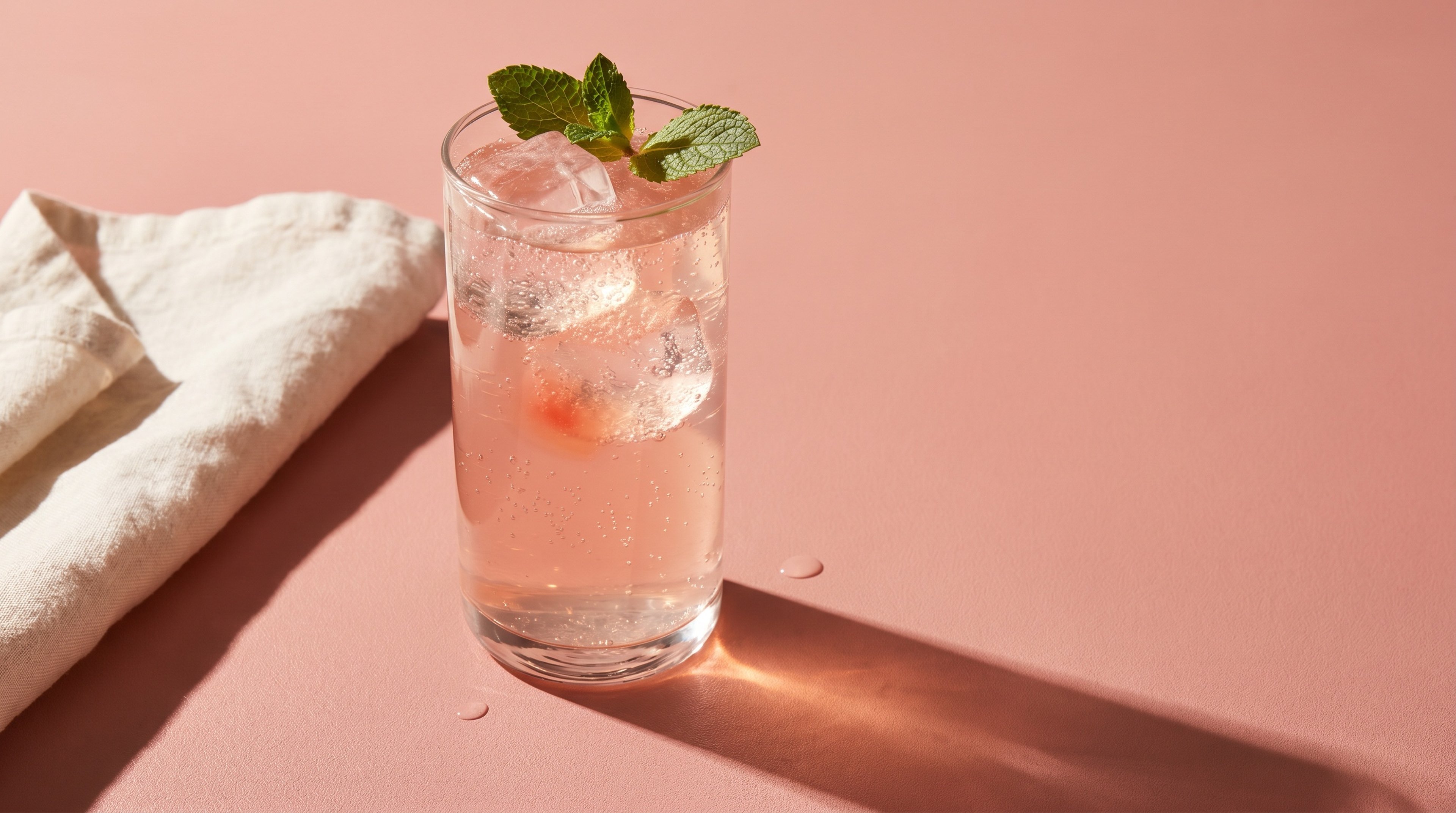 Selbstgemachte Kirschblüten-Limonade für warme Sommertage