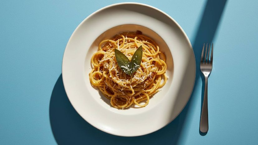 Pasta-Liebe: Spaghetti in Salbeibutter