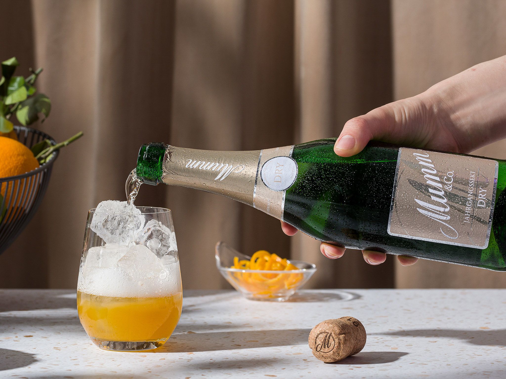 Orangenblüten-Spritz | Rezept | Kitchen Stories