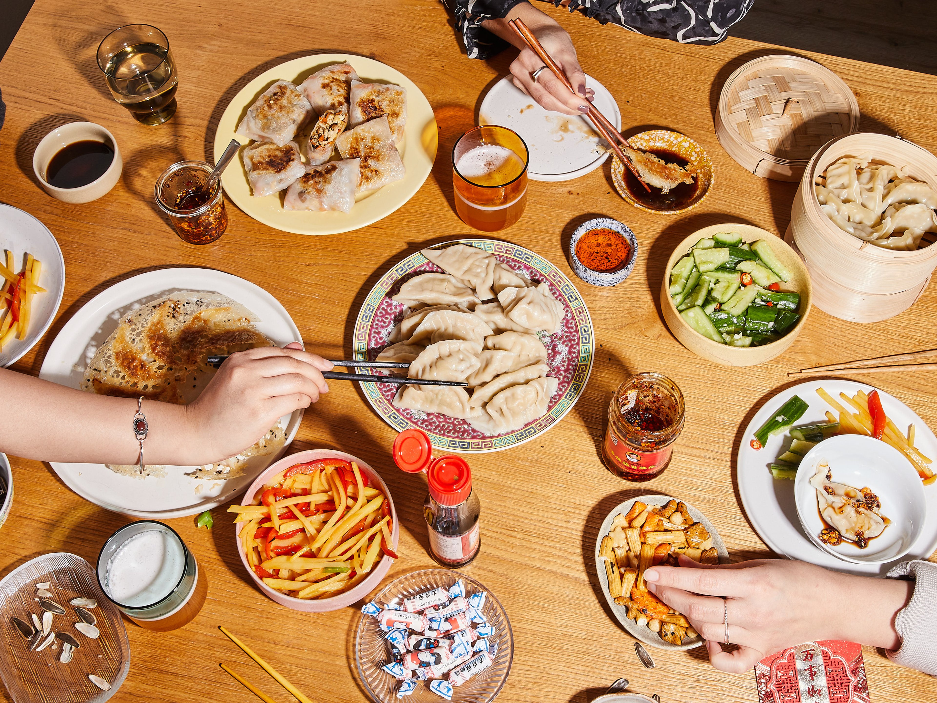 Schmeiß eine Dumpling-Party zum chinesischen Neujahrsfest!