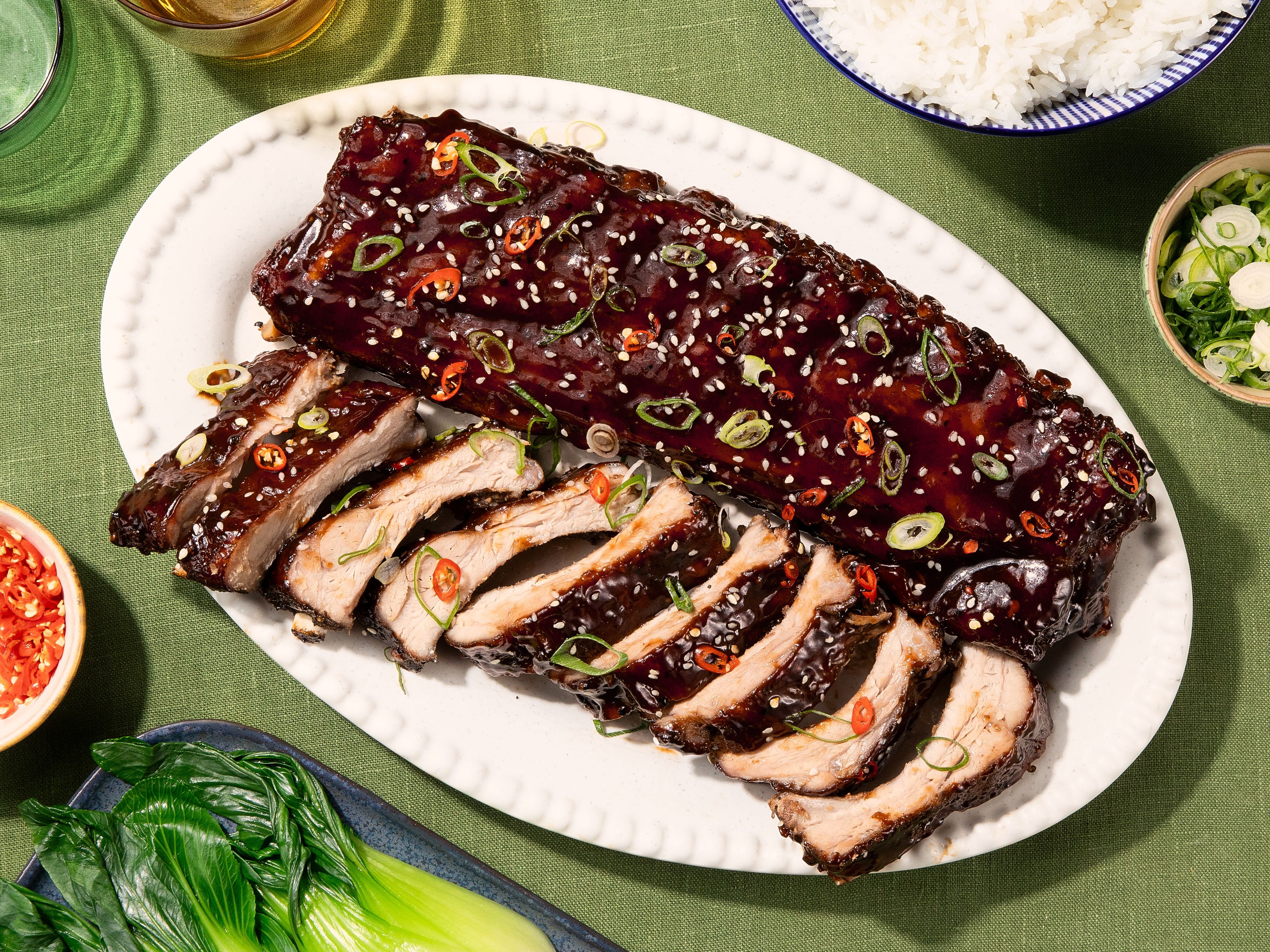 Sticky Chinese BBQ ribs