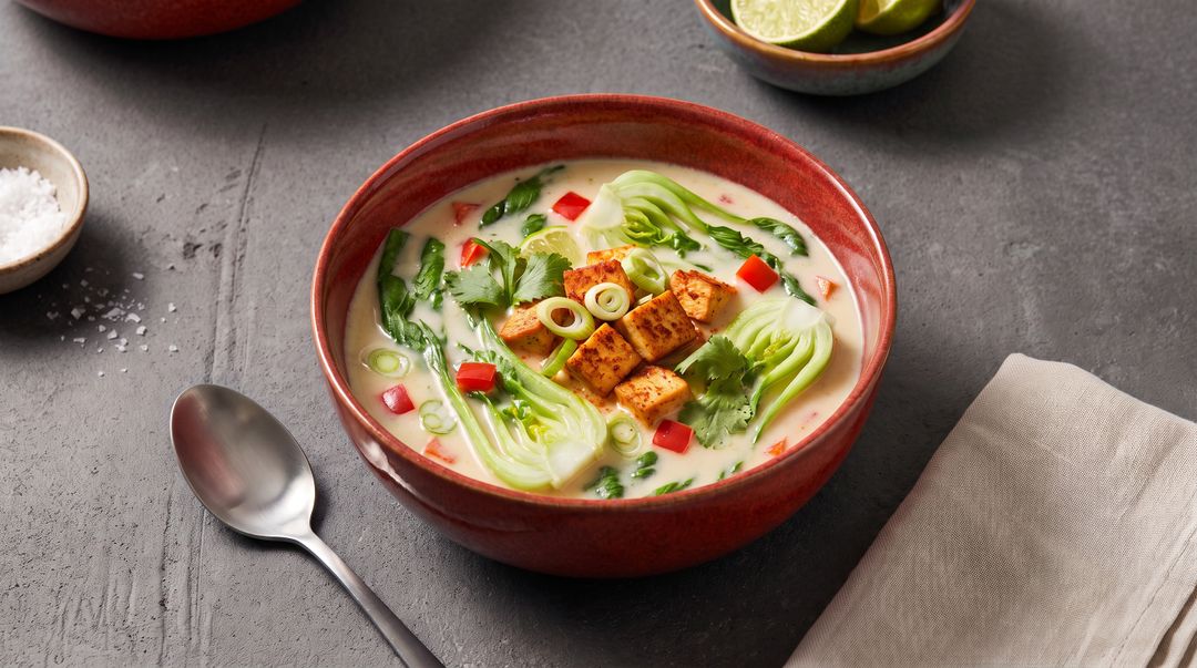 Entdecke deine neue Lieblingssuppe mit Pak Choi und Kokosmilch