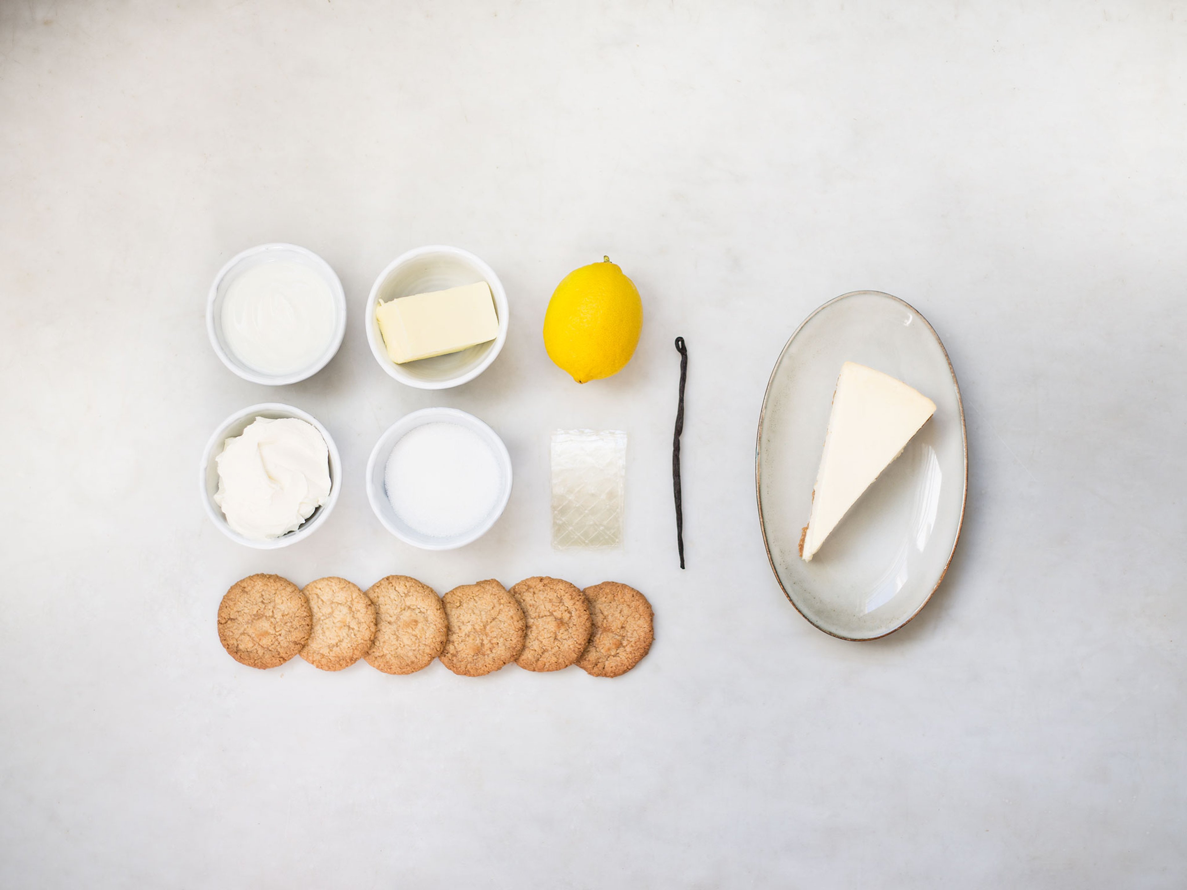 Einfacher Käsekuchen ohne Backen