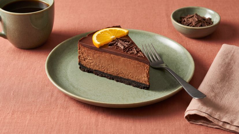 Schoko-Orangen-Cheesecake Kuchengenuss ohne Backen