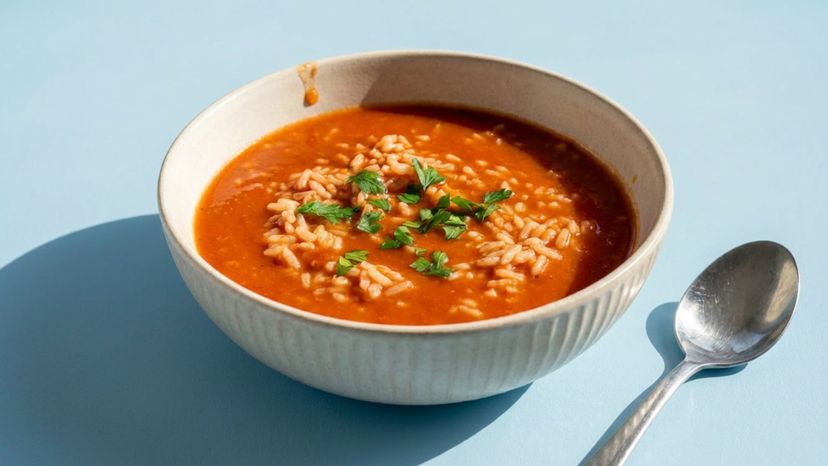 Wohlfühlgericht für jeden Tag: wärmende Tomatensuppe mit Reis