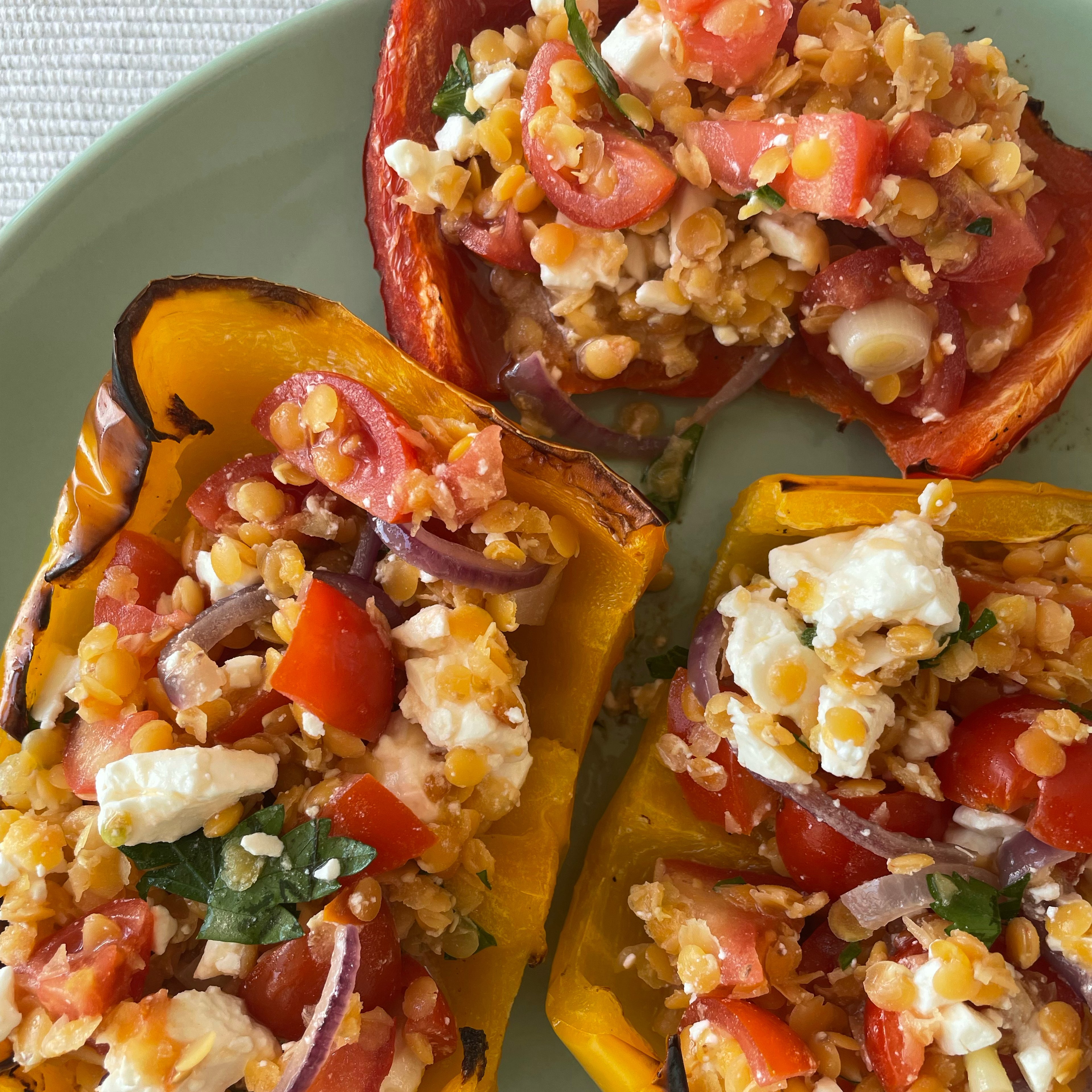 Stuffed Peppers: Summer Edition