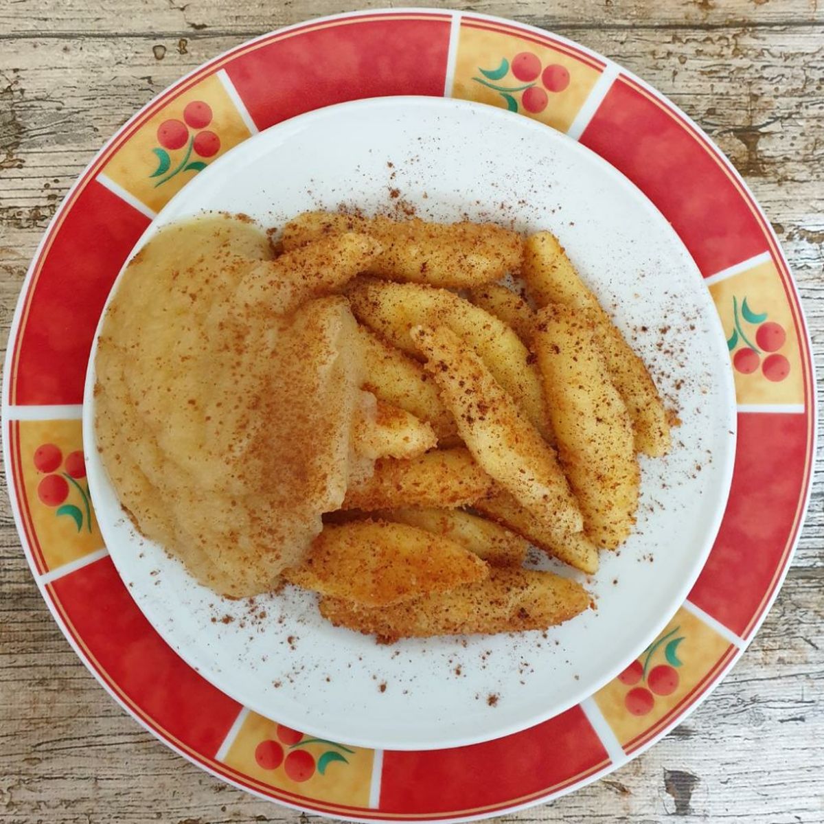 Süße Kartoffelnudeln mit Apfelmus aus dem Cookit | Rezept | Kitchen Stories