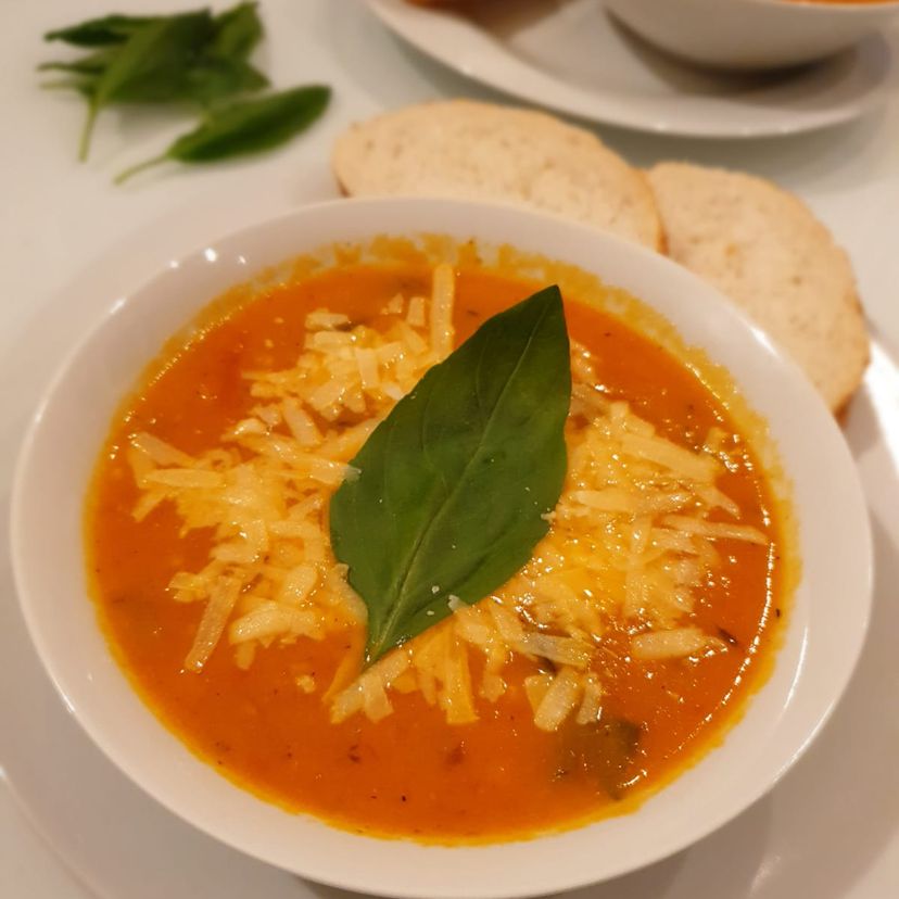 Roasted Tomatoes and Fennel Soup
