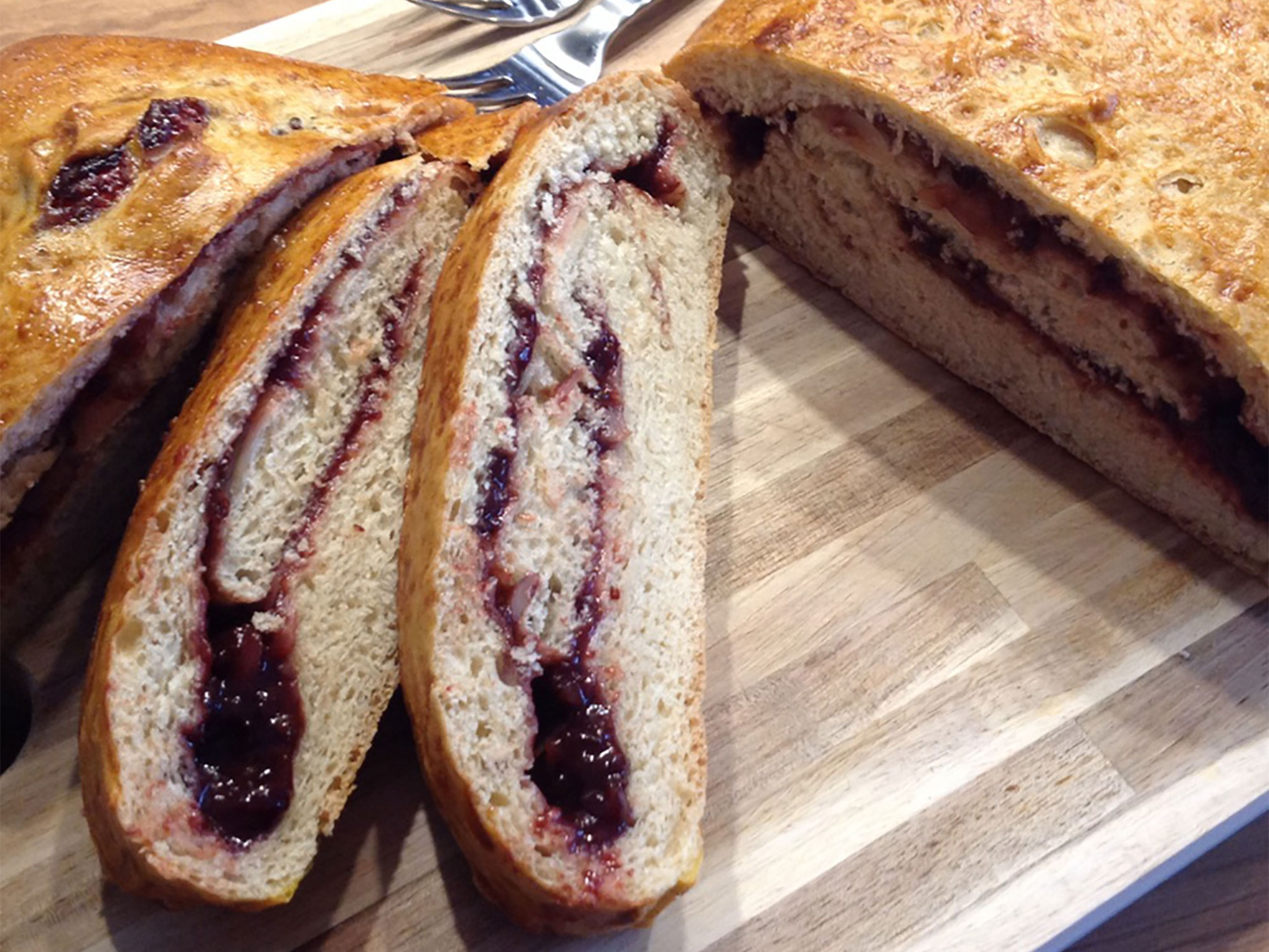 Set plum bread aside to cool, then serve.