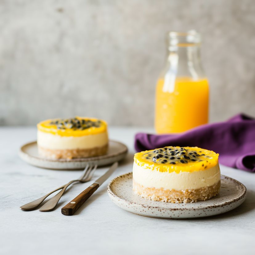 Maracuja-Creme-Törtchen