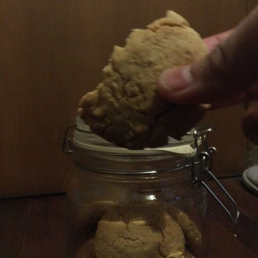 Vanilla oatmeal cookies