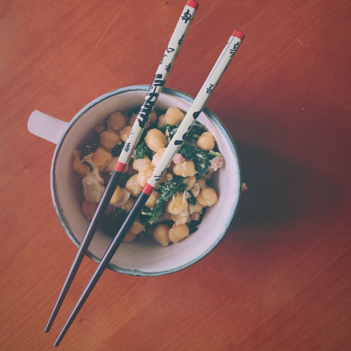 Spinach chickpea bowl | Recipe | Kitchen Stories