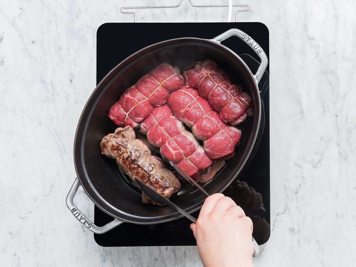 Beef roulades with prosciutto and potato dumplings | Recipe | Kitchen ...