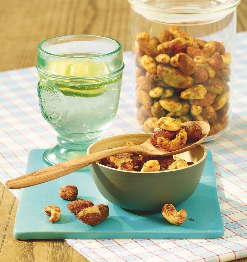 Spicy Nuts mit pikanten Gewürzen