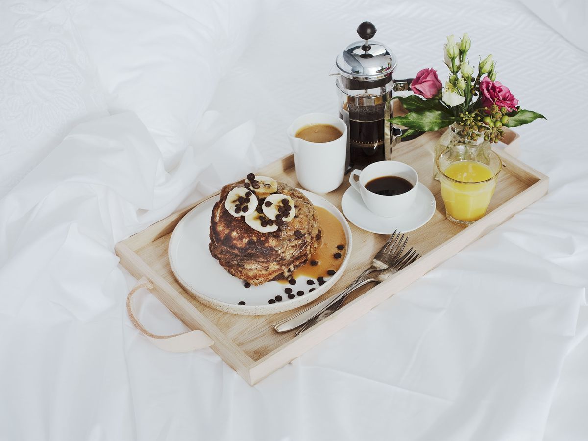 Banana bread pancakes | Recipe | Kitchen Stories