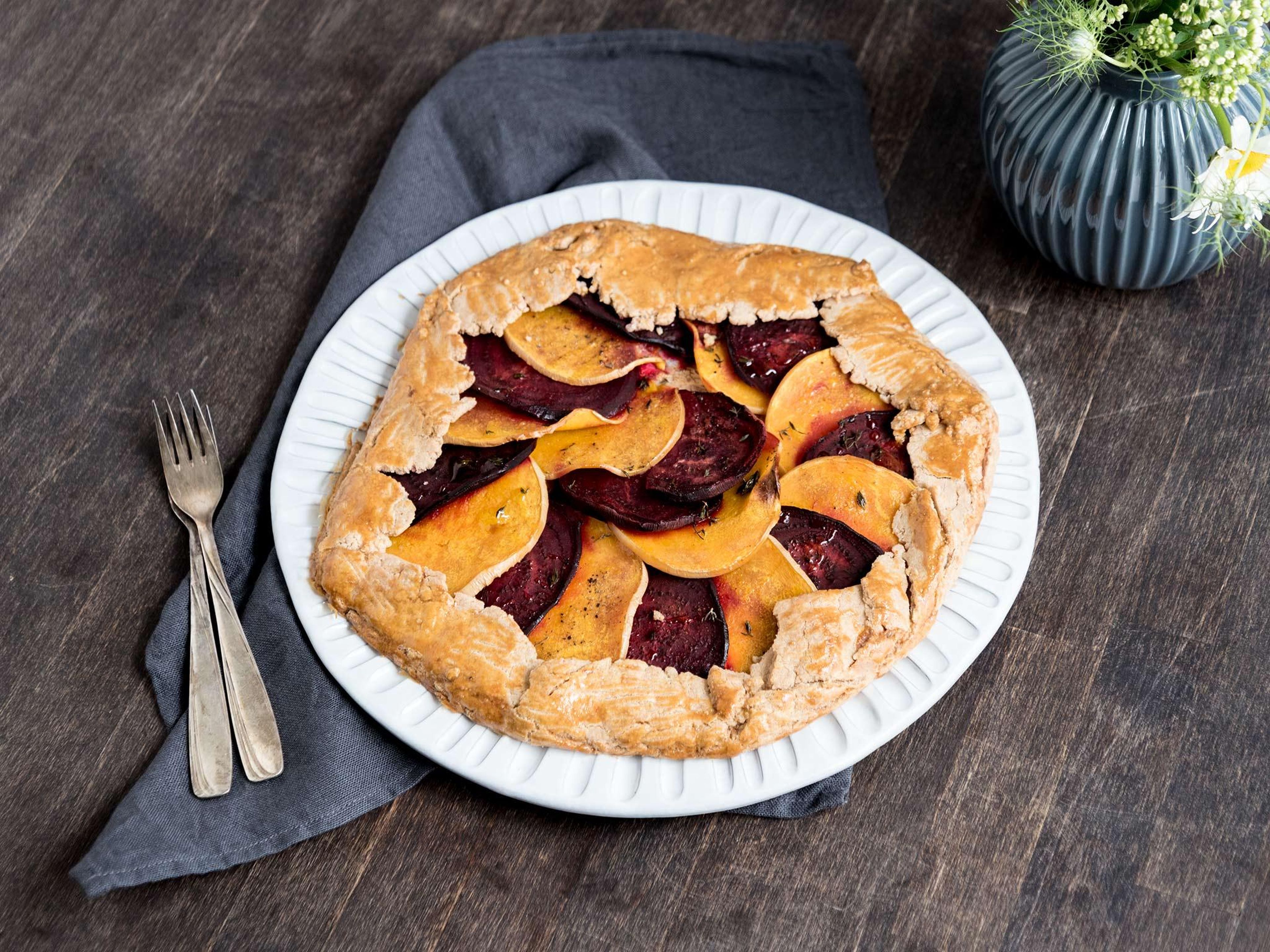 Gluten-free savory galette