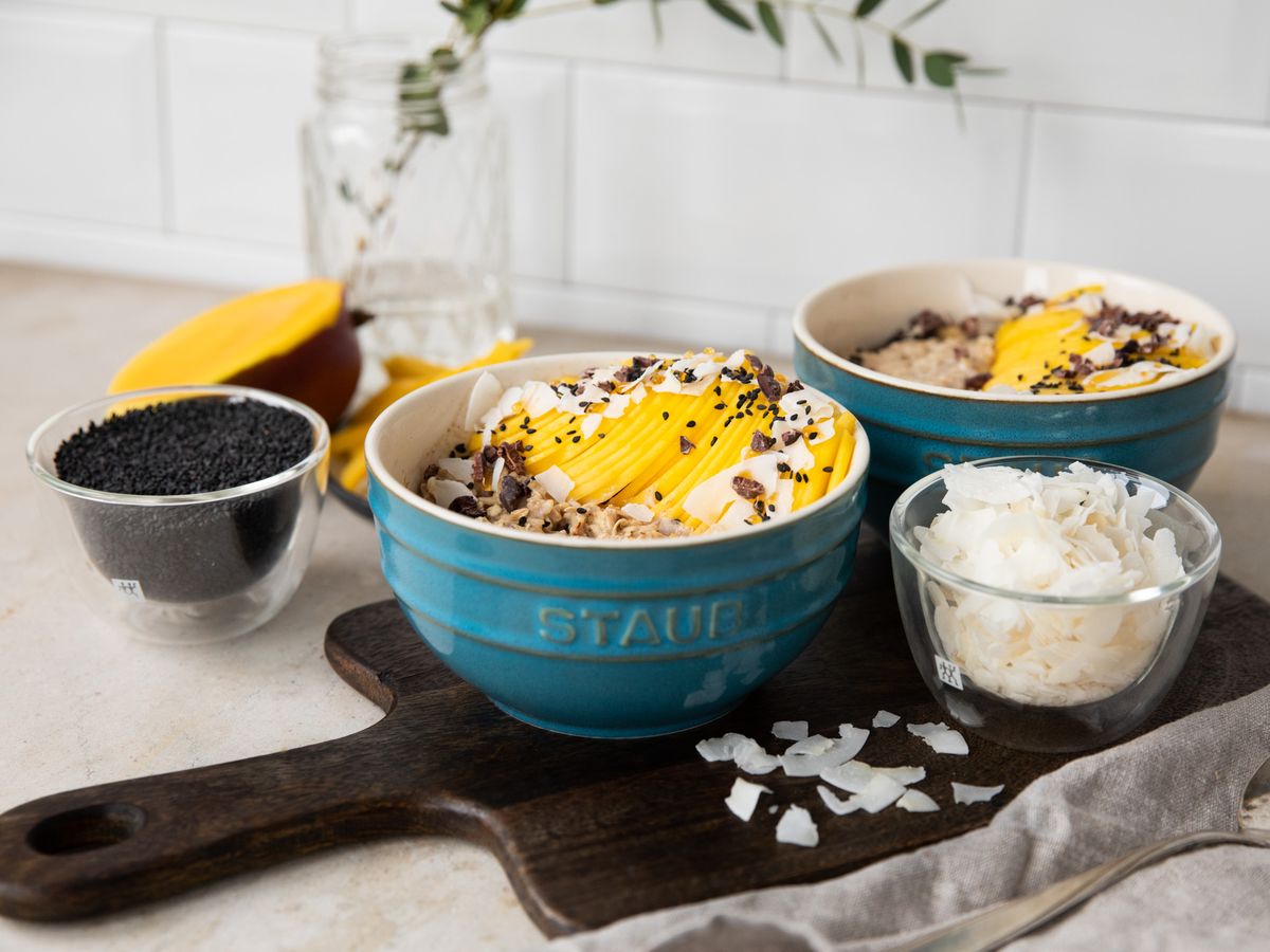 Honey-coconut porridge | Recipe | Kitchen Stories