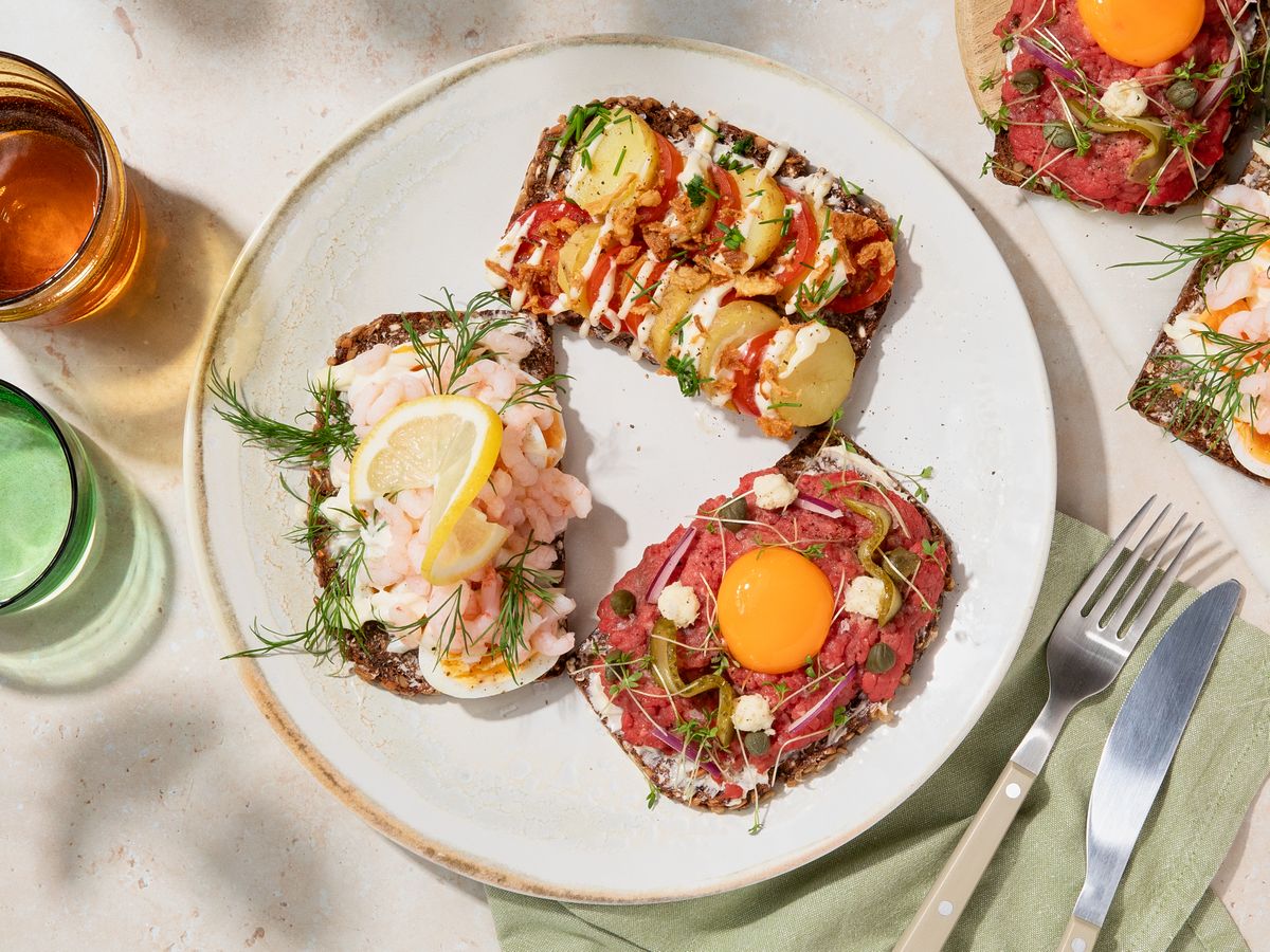 Smørrebrød, 3 ways | Recipe | Kitchen Stories