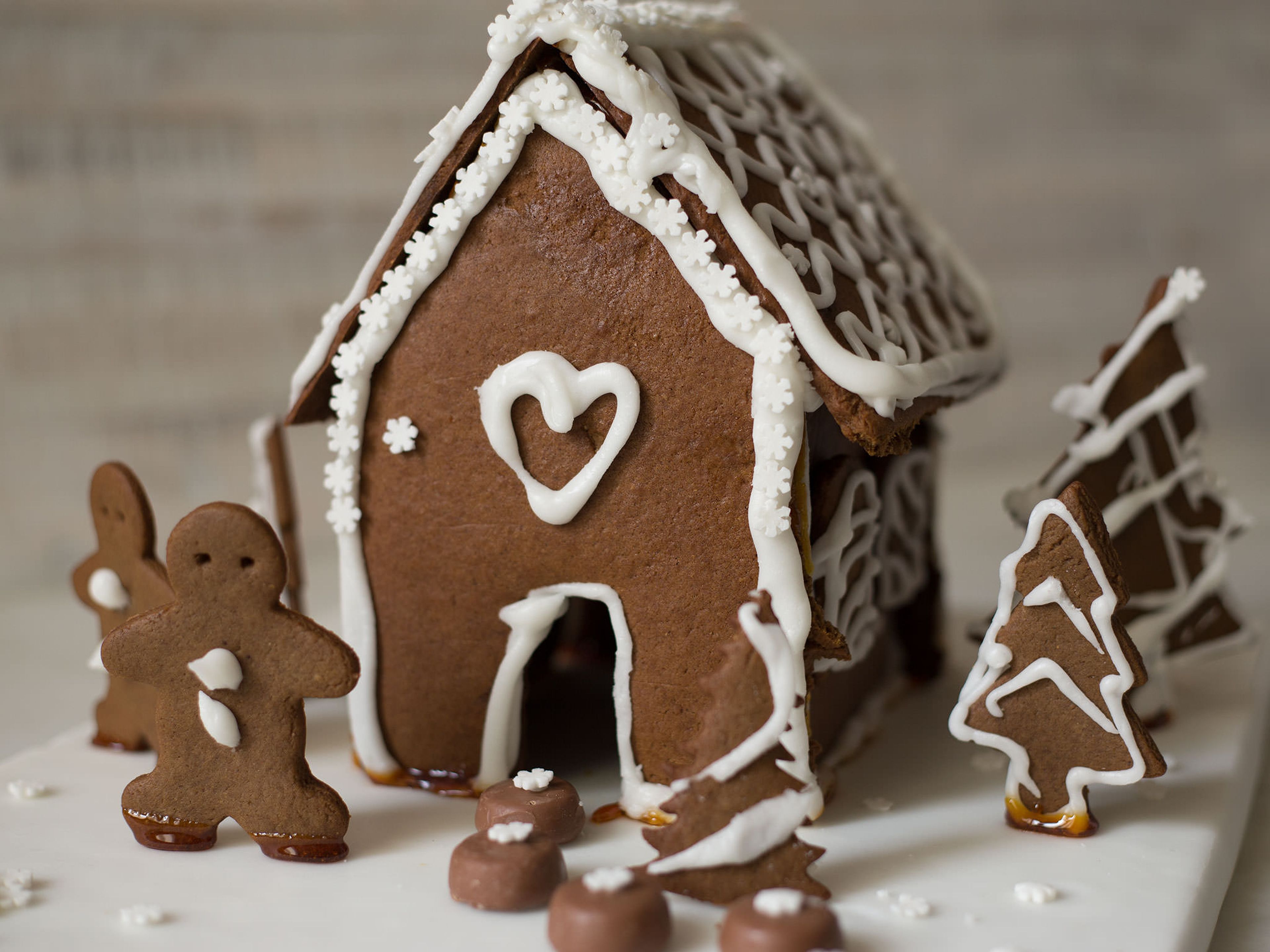 Comment Faire une Maison Végétalienne en Pain d'Epices / How to Make a  Vegan Gingerbread House