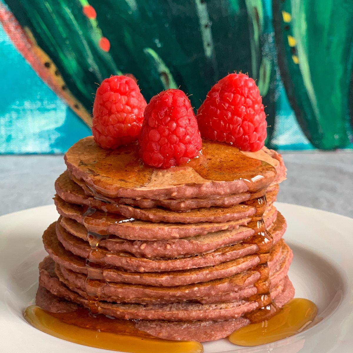 Oatmeal raspberry pancakes | Recipe | Kitchen Stories
