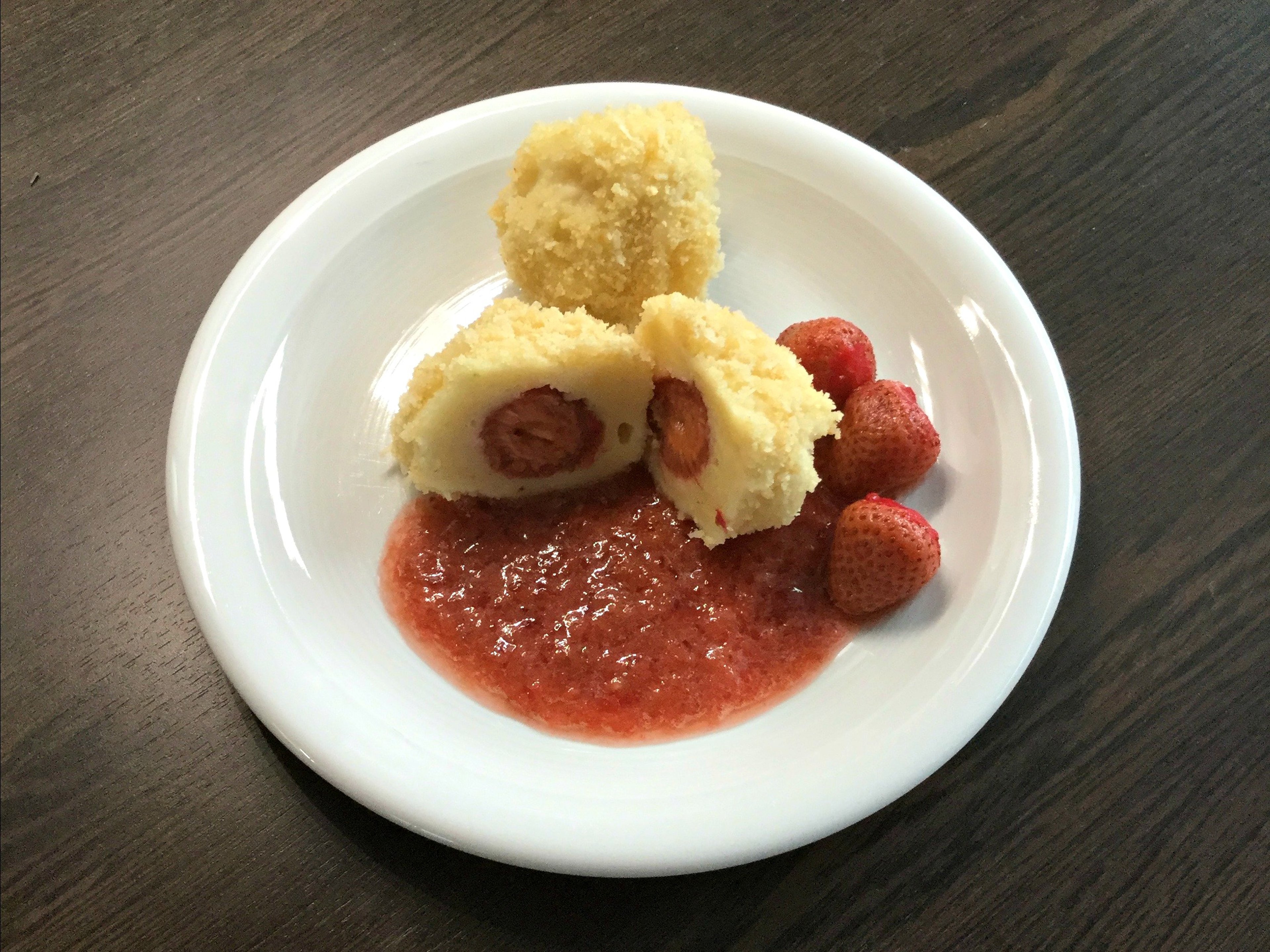 Erdbeerknödel