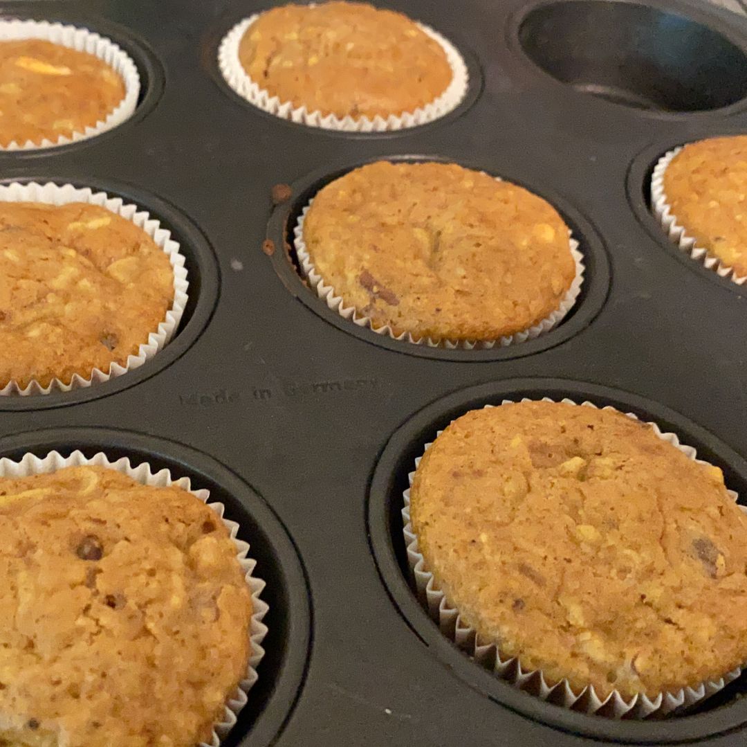 vegane Apfel-Zimt-Muffins